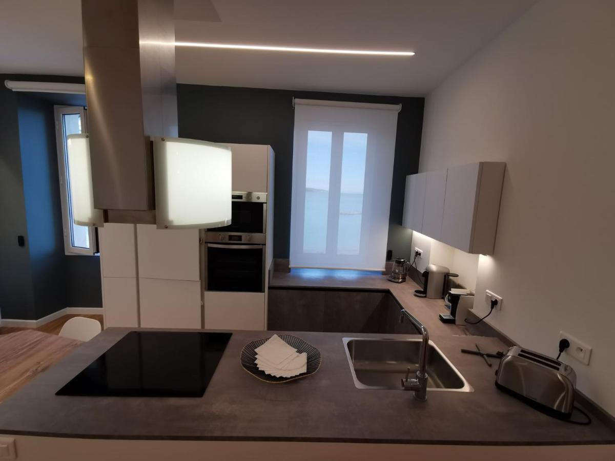 Magnifique Duplex Vue Mer Ментона Экстерьер фото